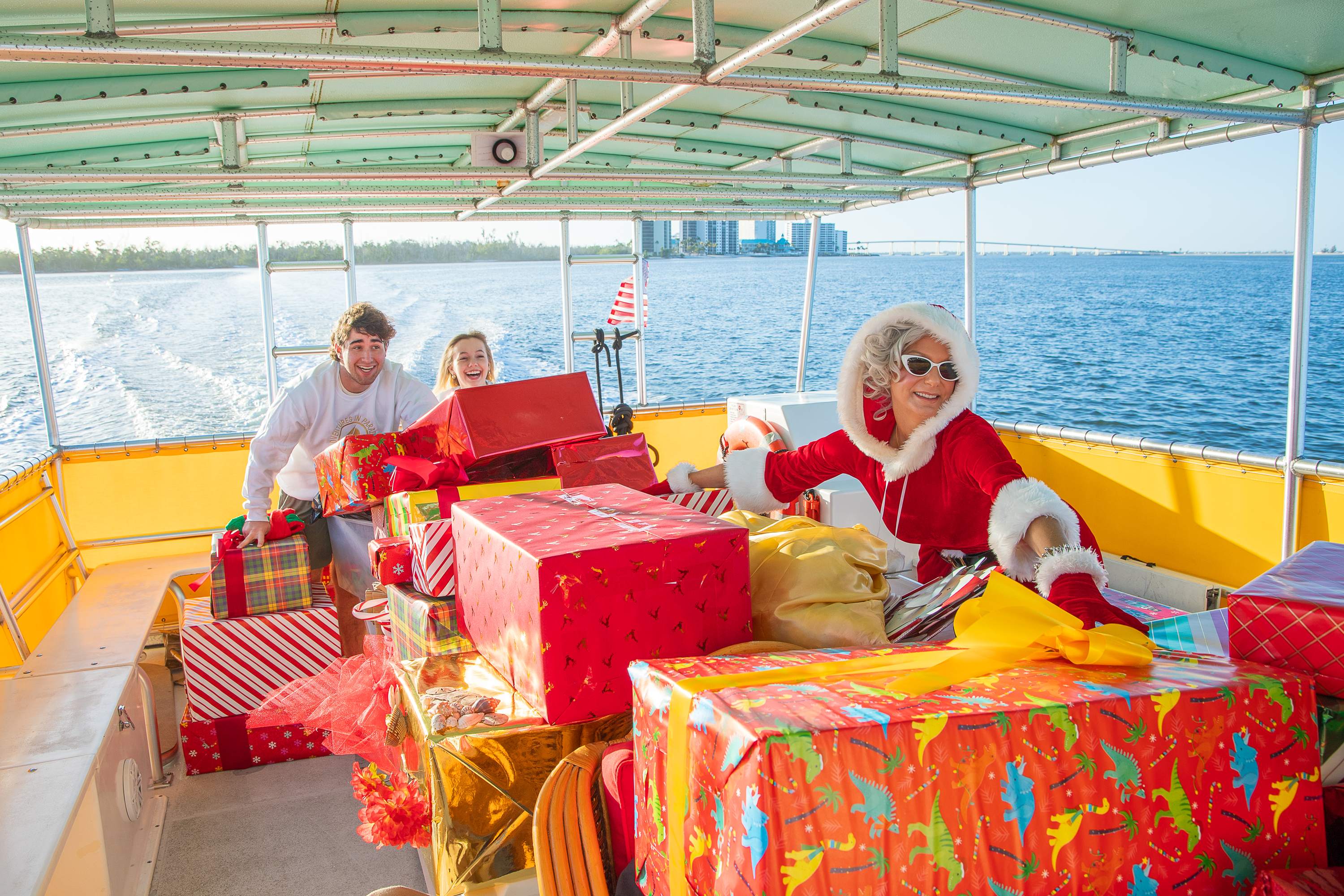 Santa’s Dolphin Cruise on December 24th Was a Christmas Eve to Remember ….and that’s a wrap!